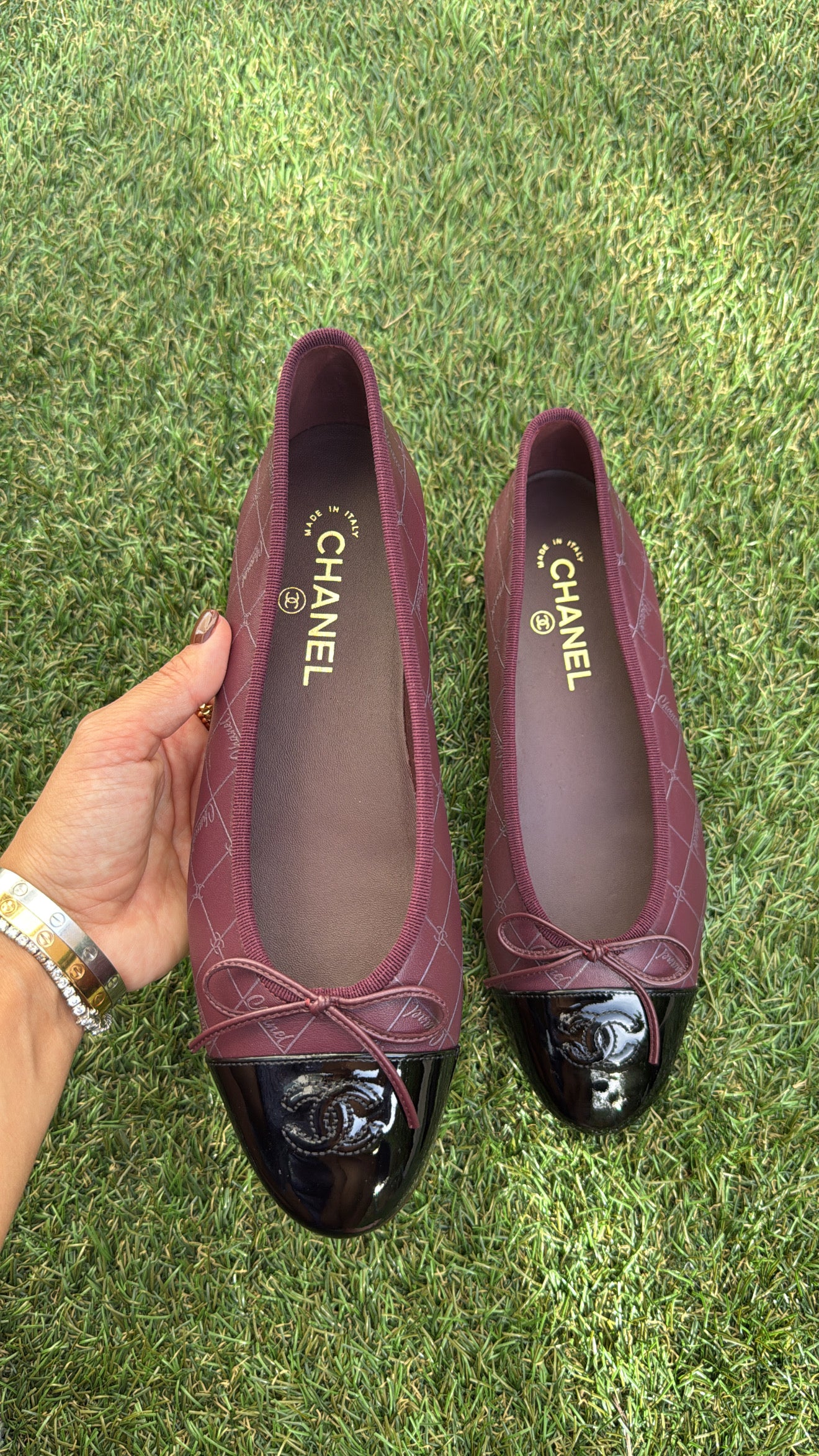 Chanel ballerina pumps best sale