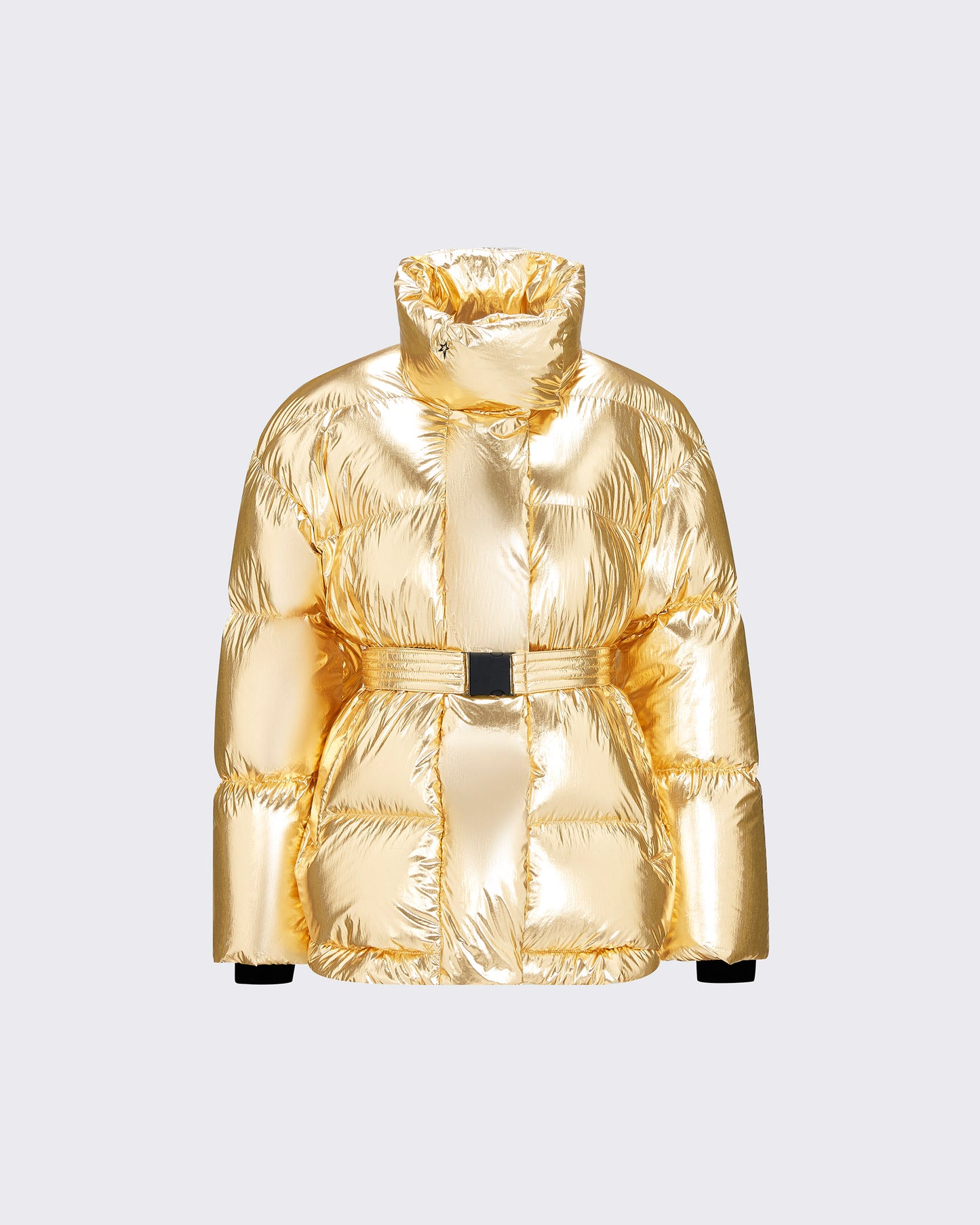 Perfect Moment Oversized Parka III Metallic Gold Foil NWT Puffer Coat Ski Jacket