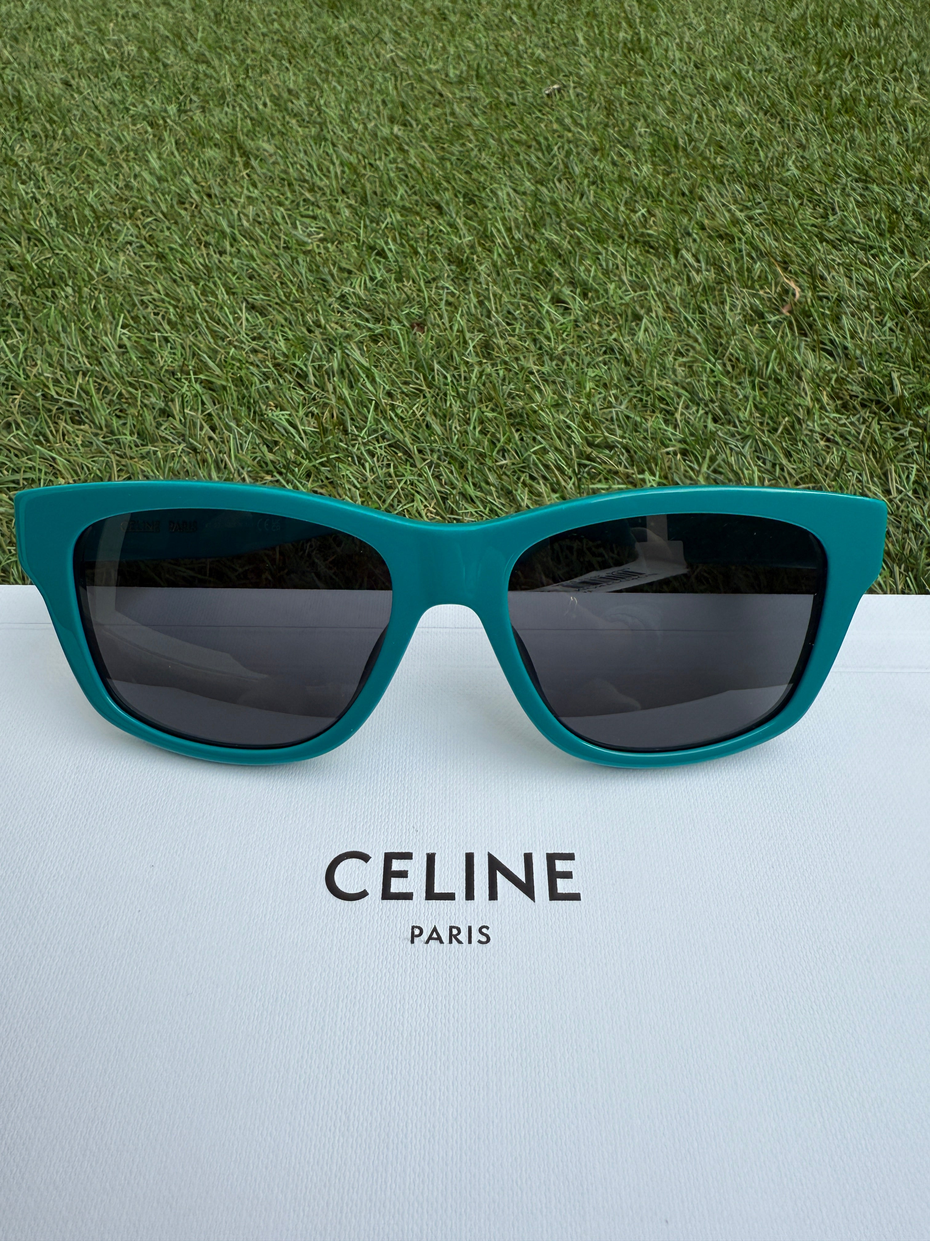 Celine green sunglasses on sale