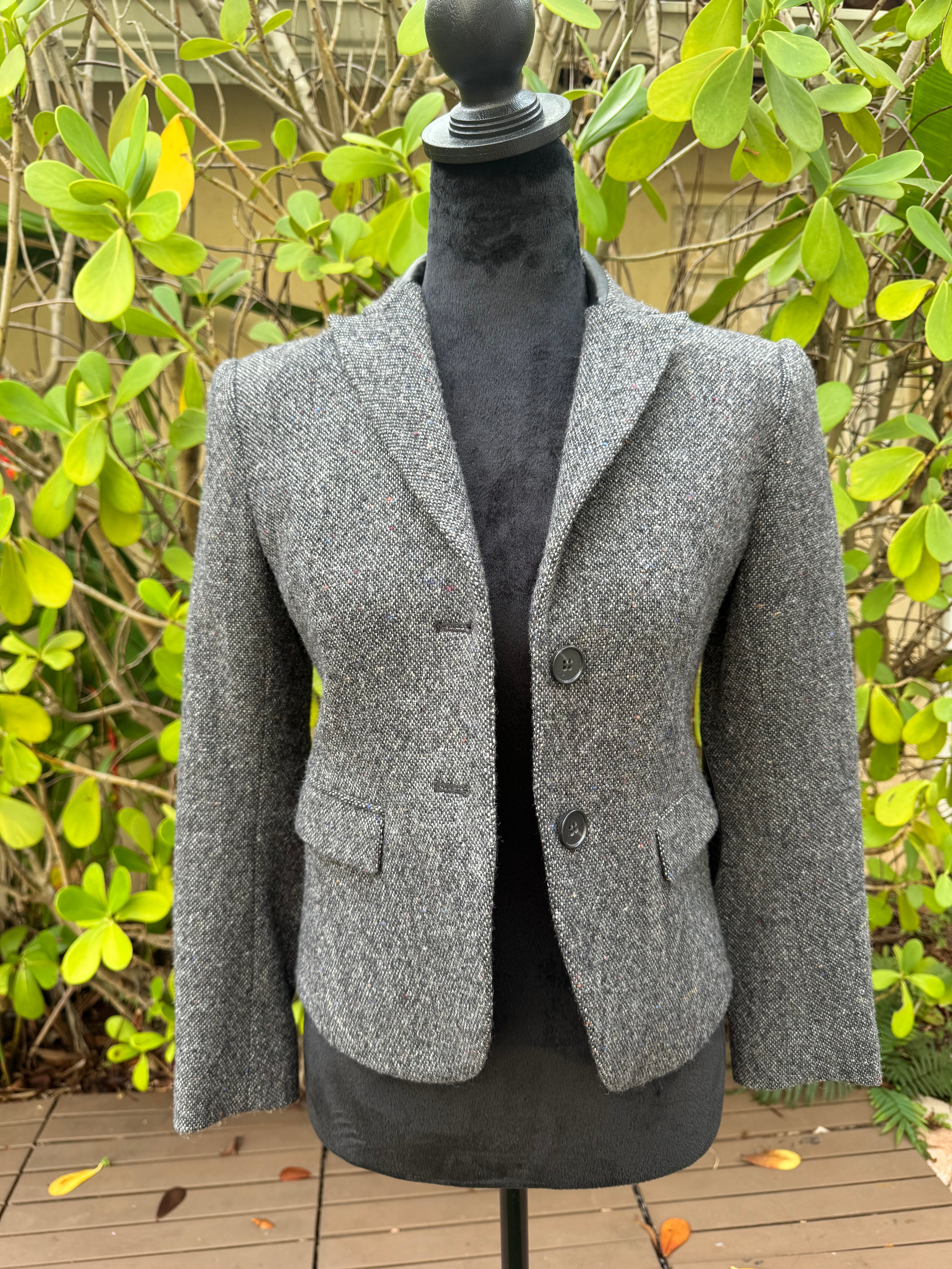 Theory outlet twee wool womens blazer