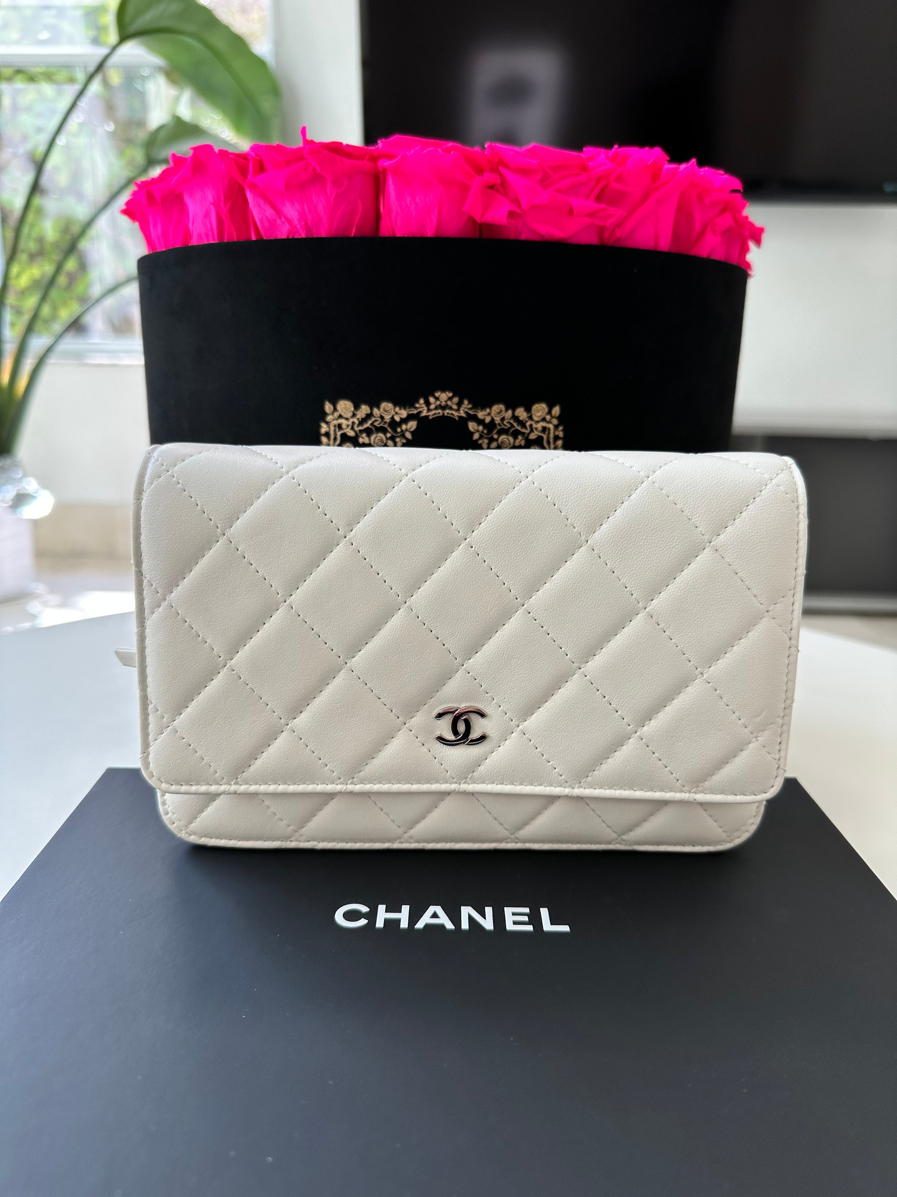 Chanel best sale woc silver