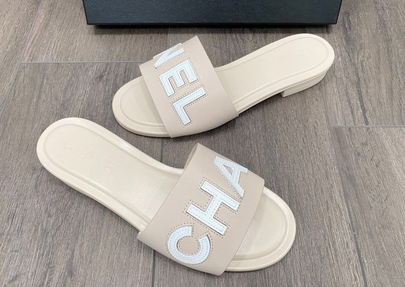 Sandals Chanel Silver size 6 US in Plastic - 23868153