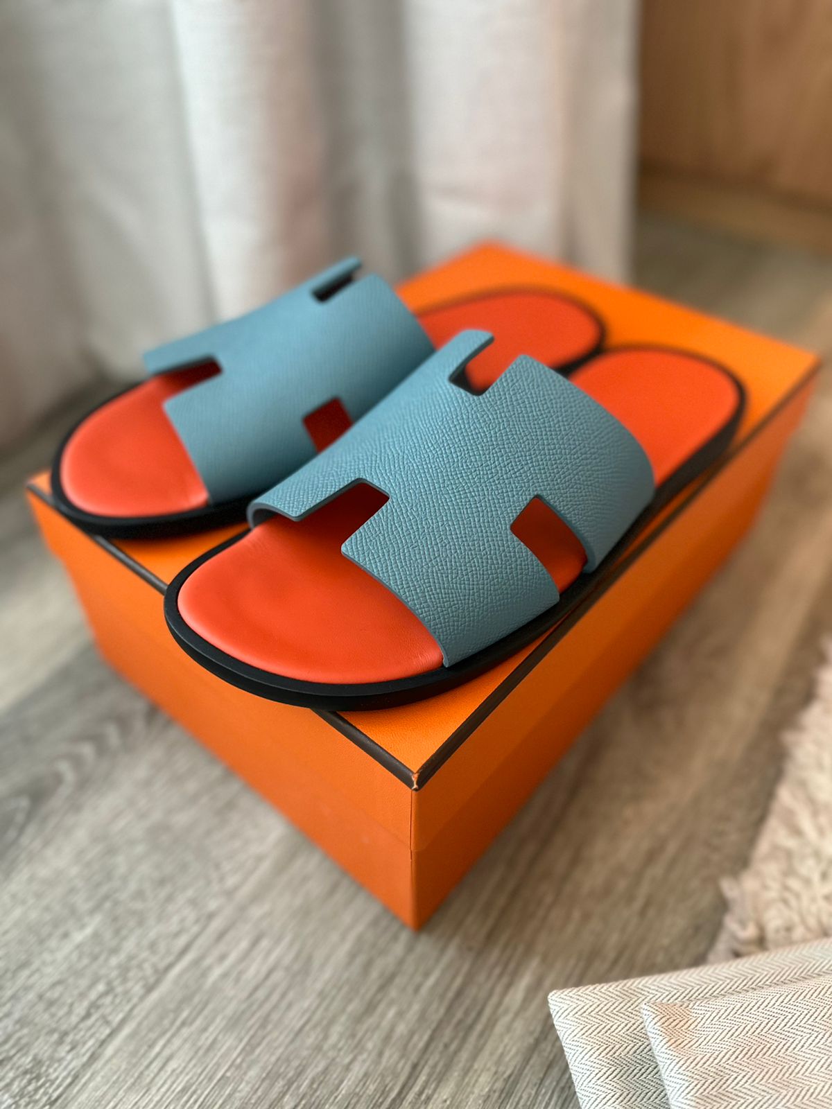 Hermes h online slippers