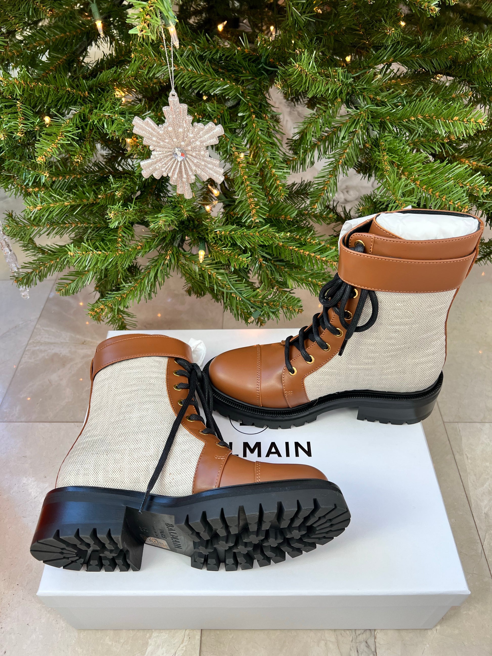 Balmain Romy Ranger Monogram Ankle Boots - Farfetch