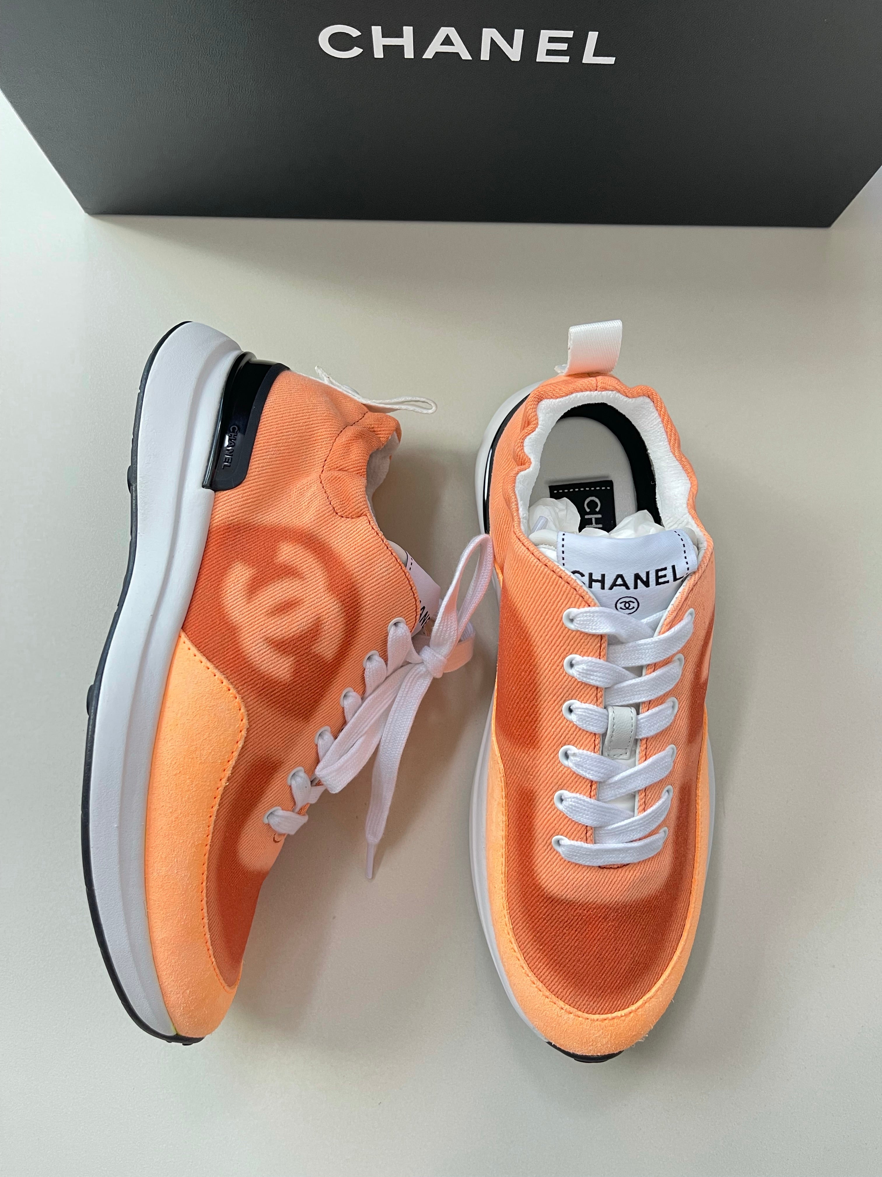 Sneakers discount chanel femme