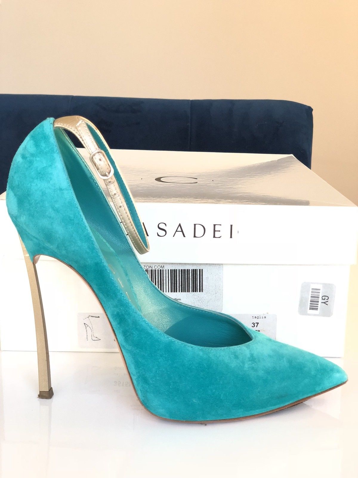 Casadei on sale suede pumps